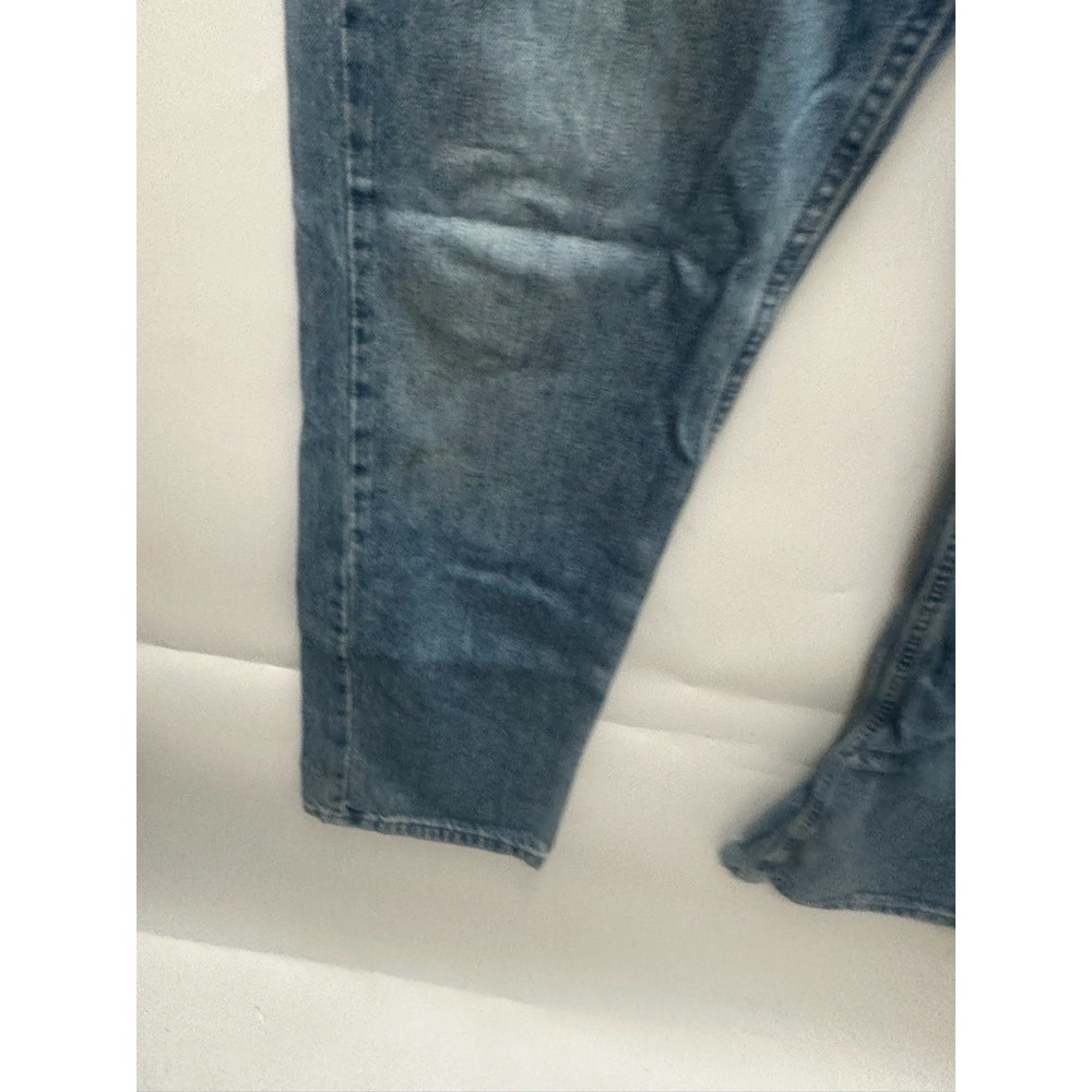 Tommy Hilfiger Men Blue Pocket Design Zipper Denim Straight Pants Size 34x34 - Picture 7 of 9
